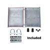 ENC-DC-10x8x3 - DieCast Outdoor Aluminum Enclosure, 10x8x3, IP65, Wall/Pole Mount