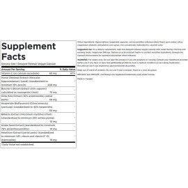 Swanson Leg Vein Essentials - Delayed Release 60 Veggie DrCapsules