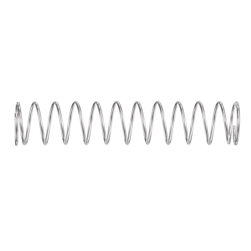 sourcing map Compression Spring, 304 Stainless Steel Compression Springs, Silver