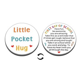 Back to School Supplies for Kids,Dorm Room Essentials for Students,First Day of School Gifts for Teen Girls,1st day of school Gift,School Supplies for Girls,School Accessories,Pocket Hug Token