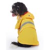 IOICYBF Dog Raincoat Hooded, Reflective Dog Slicker Poncho Adjustable Waterproof