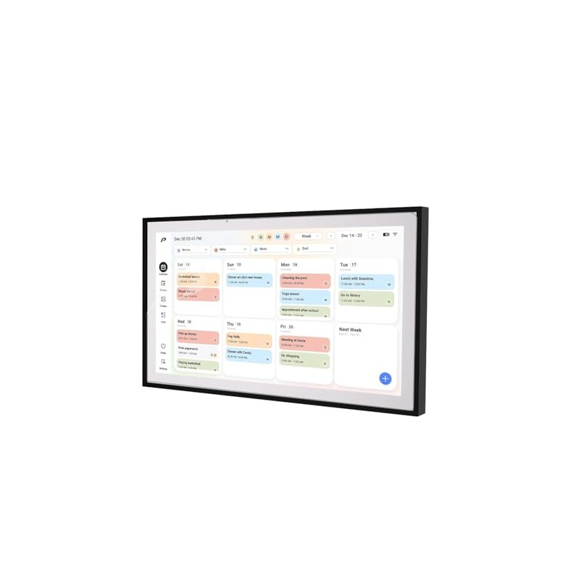 UUONDO 2 Pack Screen Protector for 15.6" Skylight Digital Calendar,