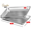 Eatex Aluminum Baking Sheet, Steel Cookie Sheet, 9x13 Baking Pan,