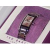 Ted Baker Women’s Right on Time Rectangle Lipstick Watch TE4050