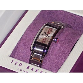 Ted Baker Women’s Right on Time Rectangle Lipstick Watch TE4050