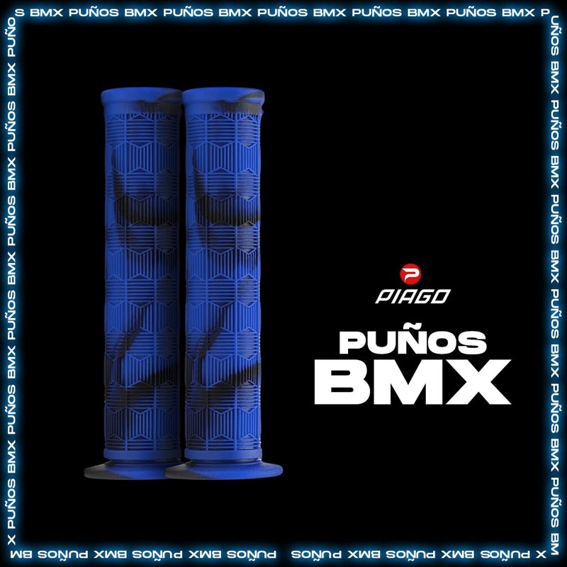 ALTREGO Puños Bicicleta BMX De Goma Camuflaje Antiderrapantes 140 Mm