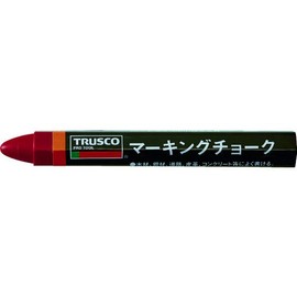 TRUSCO TMC-19-R Marking Chalk, Red, 3 Pieces, Sold By Case