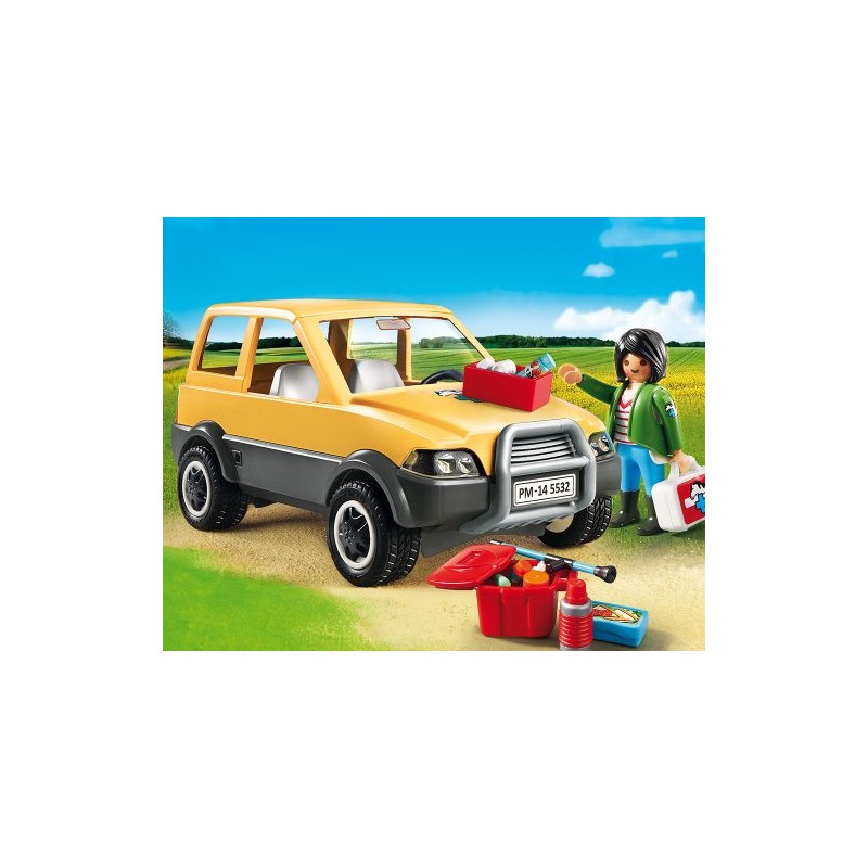 Playmobil 5532 City Life Vet with Car