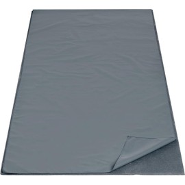 Fsfsdg Yoga Towel, Non Slip Microfiber Yoga Mat Towel for Pilates Fitness Essentials Men and Women(Gray)