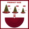 Christmas Tree Skirt for 6 Ft Christmas Tree, 36 Inch