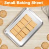 IJRPLM 6 Pack Baking Sheet Stainless Steel, 8 x 5