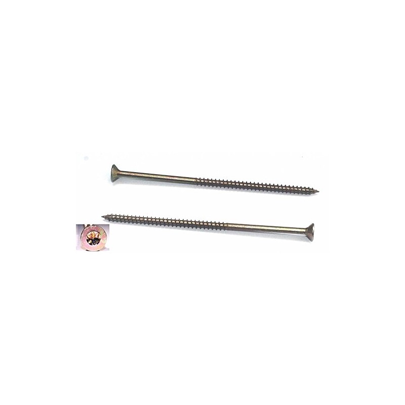 Pack of 200 Torx Chipboard Screws 4.0 x 70 mm