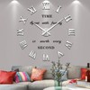 VANGOLD Wall Clock 26"~39",Super Long Warranty 90 Days, Free Replacement