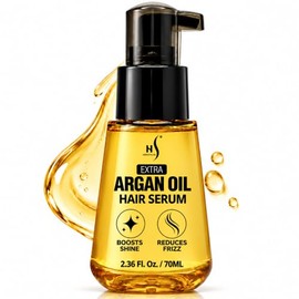 HerStyler Sérum Capilar Avanzado Con Aceite De Argán Para Mujer - Sérum Antiencrespamiento - Para Cabello Encrespado, Seco Y Dañado - Nutritivo - 70 M