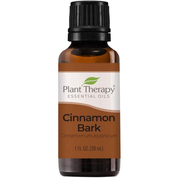 Plant Therapy Cinnamon Bark Essential Oil 30 mL (1 oz) 100% Pure, Undiluted, Therapeutic Grade