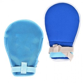 Dementia Patient Safety Gloves with Integrated Securing Strap Standard Safety Gloves 2ea