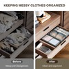 DIMJ Pack of 8 Drawer Organiser System, Drawer Organiser, Foldable
