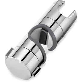 MHYMX Handbrause Halterung Universal, Halterung Duschkopf Verstellbar 24 mm Verstellbare Duschkopfhalterung ABS Verchromte 360 Grad Drehbarer Spr1Hkopfhalter