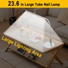 CGBE Led Desk Lamp: 360° Adjustable Nail Light for Desk