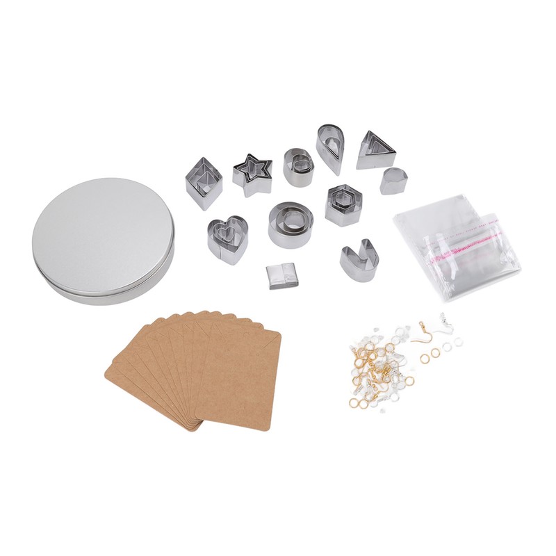 127pcs Polymer Clay Cutters Set Stainless Steel DIY Handcraft Polymer