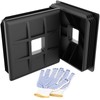 AUTOMATTERS RV Bumper End Cap 2 Pack, 4” PE Camper