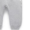 Purebaby Slouchy Track Pant - Grey Melange, 2