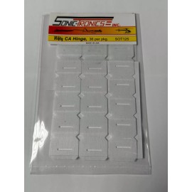 SIG Sonic Tronic RC Airplane CA Cloth Nifty Hinges Hinge SOT125 Package of 36