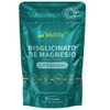 Wellthy Bisglicinato Magnesio Liposomal Cápsulas Entrega Optimizada Mas Alta Biodisponibilidad