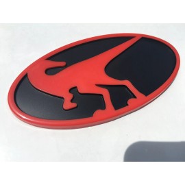 Exos Red Raptor Rear Emblem for Hyundai Veloster Turbo & Veloster N 2022 2023