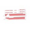 Powered by SRT Engine Cover Overlay Decals for Challenger and