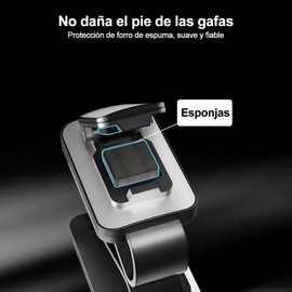 Soporte para Gafas de Coche, Soporte Universal de Gafas de Sol de Visera de Coche, Car Truck Multi-Function Iinterior Automotive Accessories 2pzs