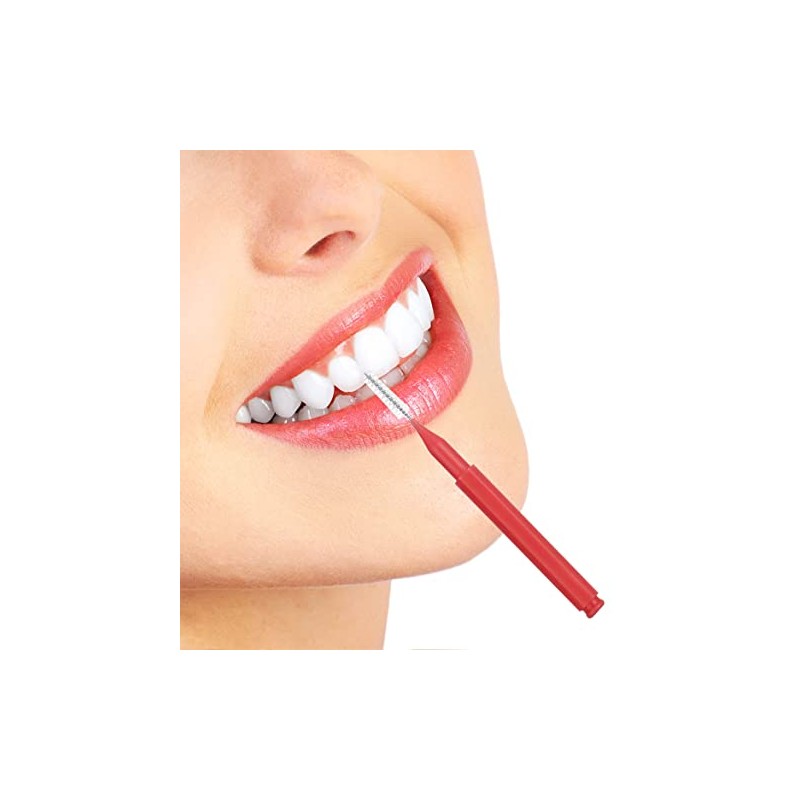 120 Piezas Cepillos Interdentales, BetterJonny Suave Cepillo Interdental de Dientes