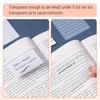 Mr. Pen- Transparent Sticky Notes, 3"x3", 10 Pads, 7X Lined,