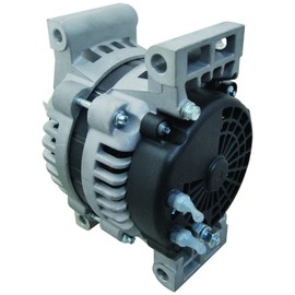 New Alternator Compatible With Volvo Freightliner International Mack Kenworth Peterbilt Sterling Western Trucks Delco 24SI 160 AMP Quad Pad Mount 8600889 0124625062 0124625187 1012118410 3586537C91
