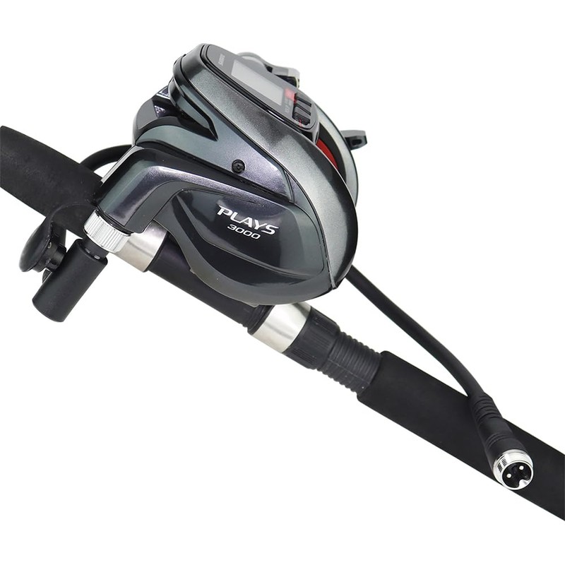 L-Shape Battery Power Cord for Daiwa Shimano Electric Fishing Reels