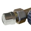 Nfomruyy 304 Stainless Steel Pipe Cap 1/2"NPT Thread, 0.25 Inch