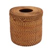 Rectangular Rattan Tissue Box Cover Rattan Woven Tissue Box Holder