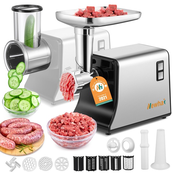 Newhai 2 in 1 Electric Cheese Grater Meat Grinder Electric