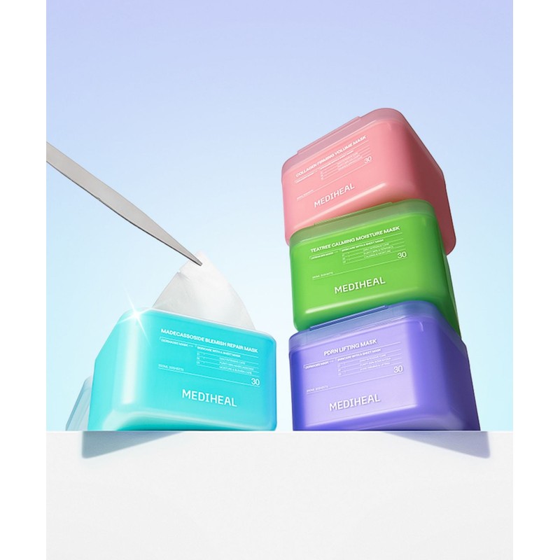 Mediheal Derma 365 Pull-Out Mask Pack 30 Sheets Choose 1