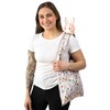 TeeTurtle - Plushie Tote Bag - Light Brown Bunny -