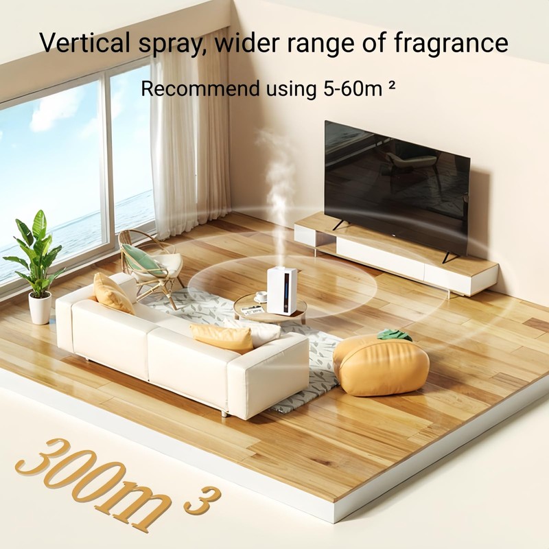 Waterless Aroma Diffuser Smart Machine for Home, Spa, Office, Hotel–
