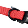 HugglePets Snappy Red Medium 30-50cm Dog Collar | Adjustable Weatherproof
