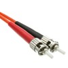 SC / ST, Multimode, Duplex Fiber Optic Cable, 62.5/125, 1