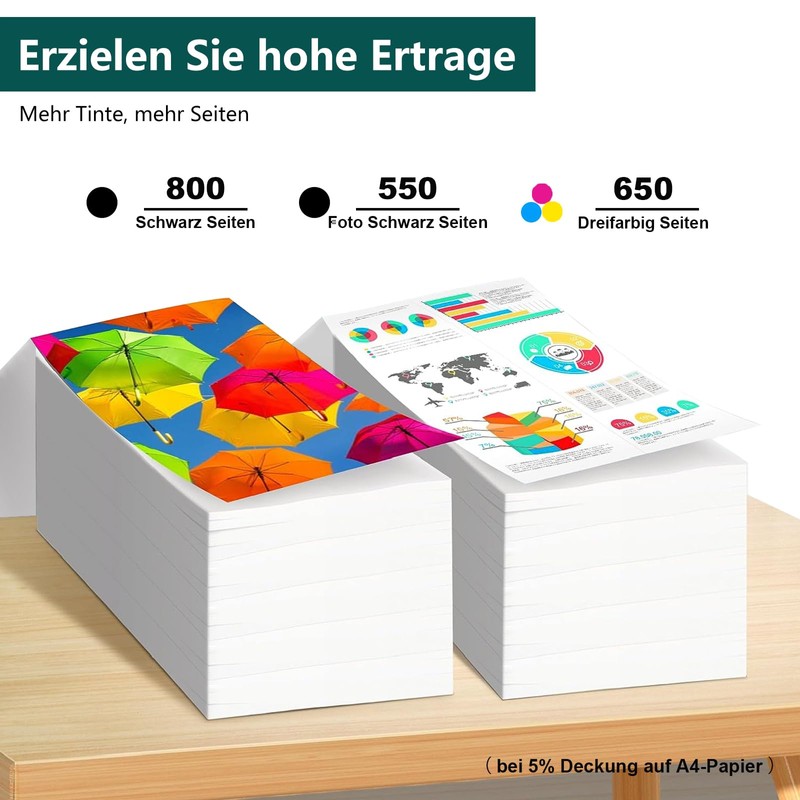 202XL Compatible with Epson 202 202XL Cartridges Multipack, for Expression