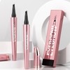 Eyebrow Pencil Waterproof Long-Lasting Natural Makeup, 4-Fork Tip Design for