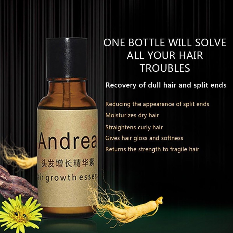 Andrea Hair Growth Essence Hair Loss Treatment ginger Sunburst raise