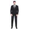 P&L Men's Two-Piece Classic Fit Office 2 Button Suit Jacket