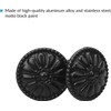 YSDMY 12 Pcs Round Cabinet Door Knobs,30mm Flower Pattern Cupboard