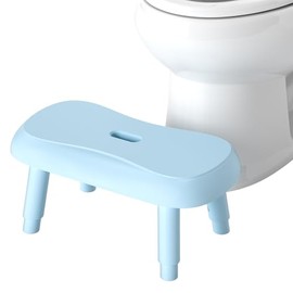 Clirass Toilet Stool Squat - 6.7", 7.5", 8.3" and 9" Adjustable Heights - Bathroom Potty Poop Stool for Adults and Kids with Non-Slip Design