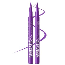 Erinde Morado Delineador Líquido Waterproof, Pincel Ultra Fino para Línea de Pestañas, Fórmula Antimanchas de Larga Duración, Acabado Mate Intenso, Delineador de Precisión No Transfiere,#7